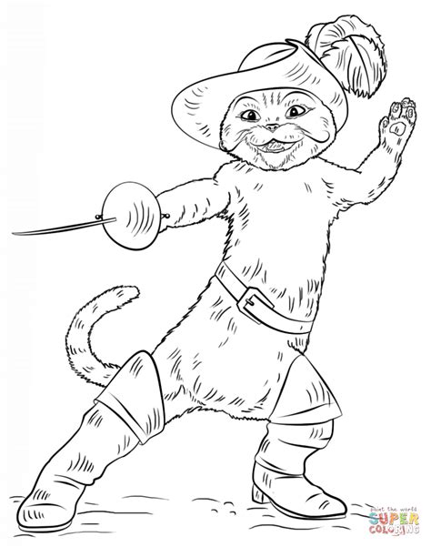 puss n boots coloring pages|puss in boots coloring sheet.